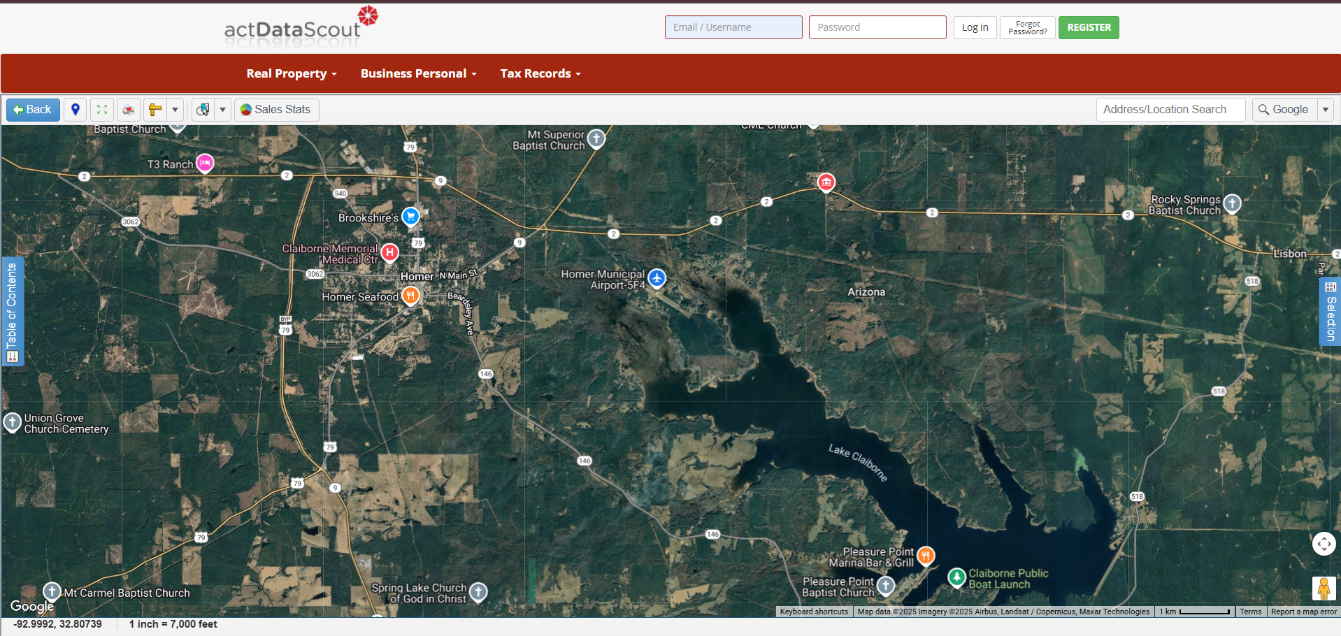 Interactive Mapping Example